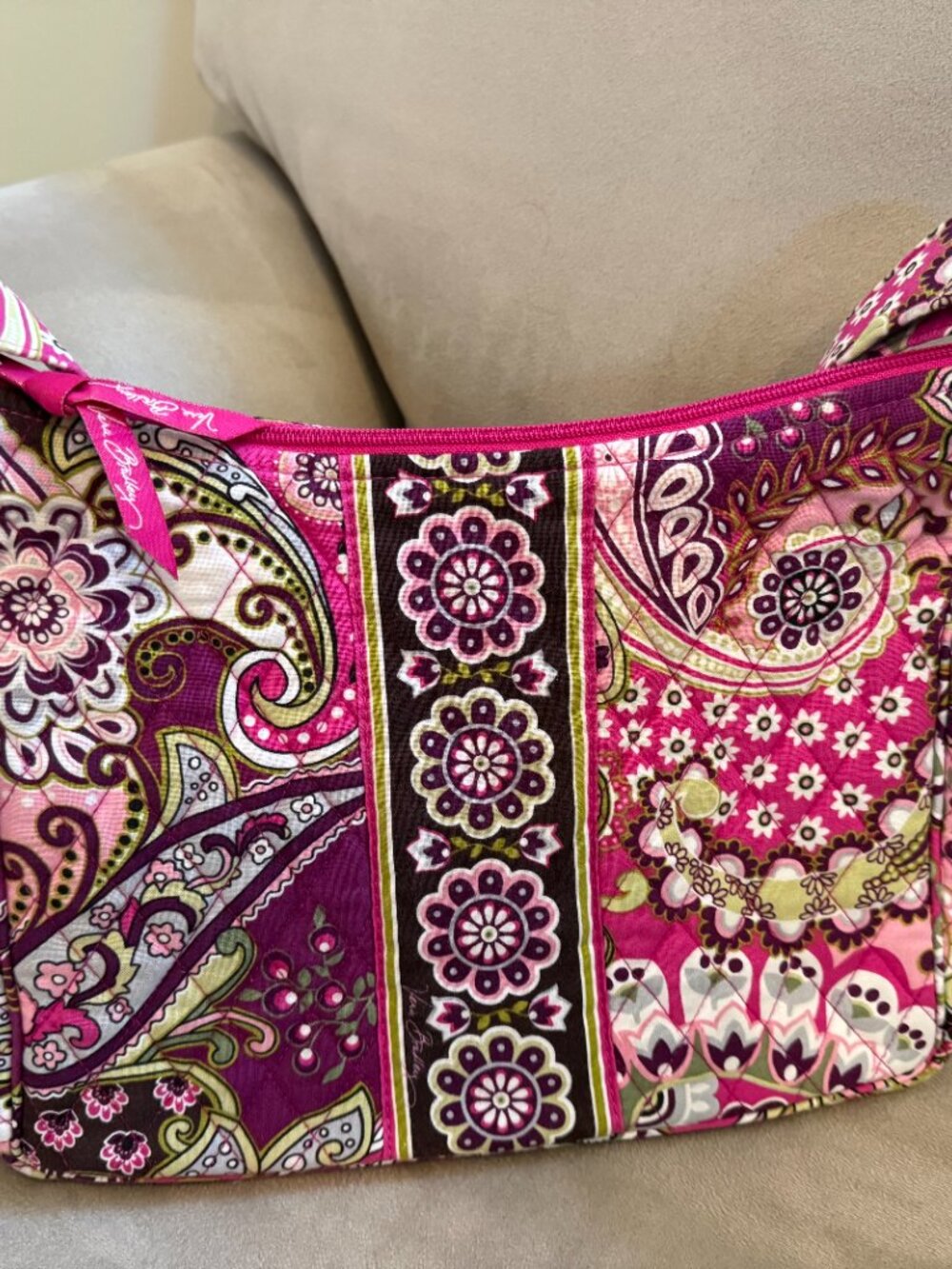 Vera Bradley Pink Purse - Picture 3 of 8